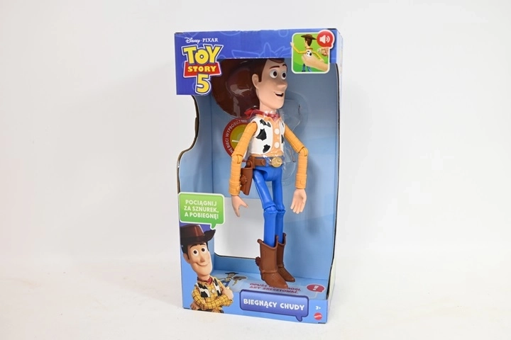 Disney Toy story 5 interaktivní mluvící figurka běžící chudy (polština)