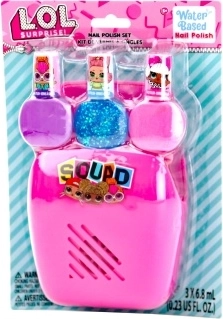L.O.L. sada na nehty pro děti s bateriovým fukarem