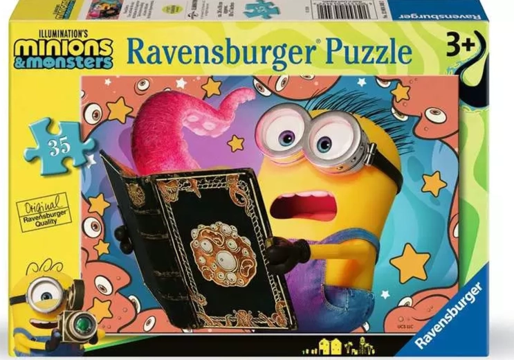 Ravensburger puzzle Mimoni a monstra 35 dílků