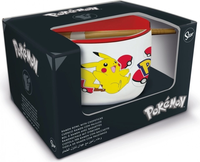 Pokémon ramen miska a hůlky dárkový set