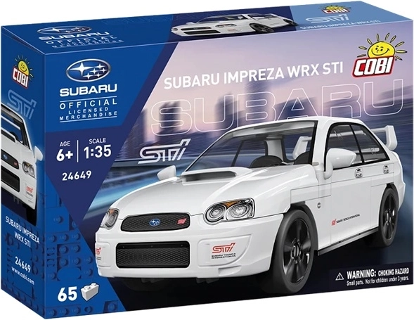 Cobi Subaru Impreza WRX STI – stavebnice 1:35 (65 dílků)