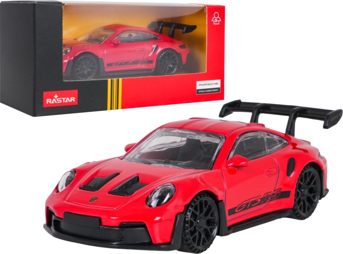 Kovový model Porsche 911 GT3 RS RASTAR 1:43 – Červená
