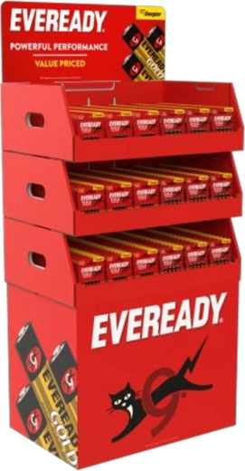 Energizer modulární podlahový stojan HK pro baterie Eveready