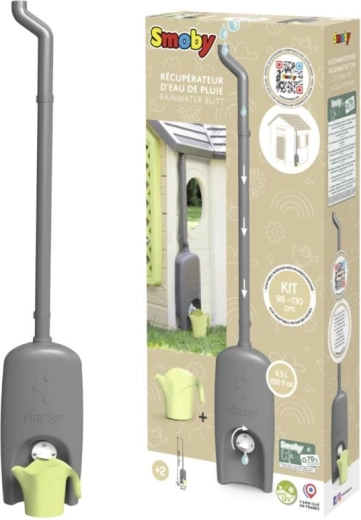 Okap s nádrží na dešťovou vodu s konvičkou pro domečky SMOBY