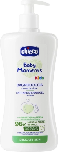 Chicco sprchový gel Baby Moments Kids 500 ml pro děti od 12 měsíců