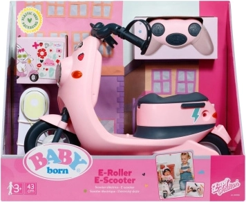 BABY born elektrický RC skútr se světlem a zvukem