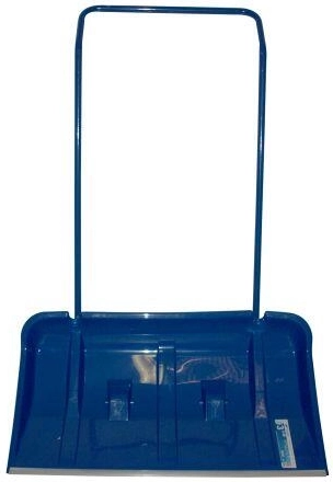 Hrablo na sníh s hliníkovou lištou a kolečky 82 × 42 cm