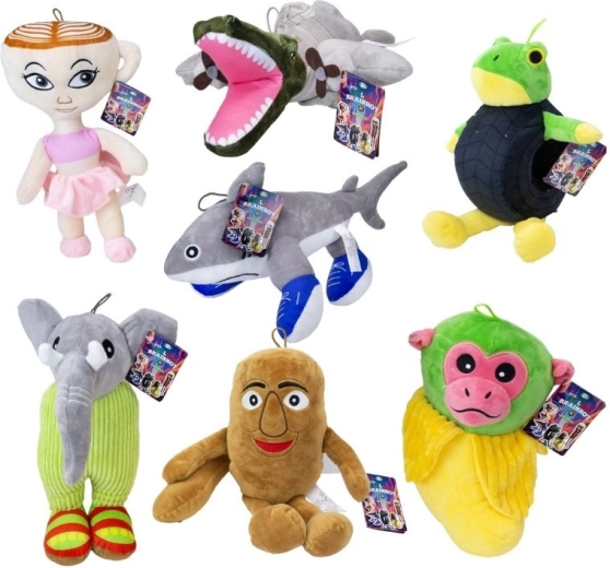 Plyšáci Brainrot AI – 7 druhů