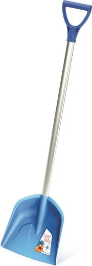 Dětská lopata s hliníkovou násadou světle modrá