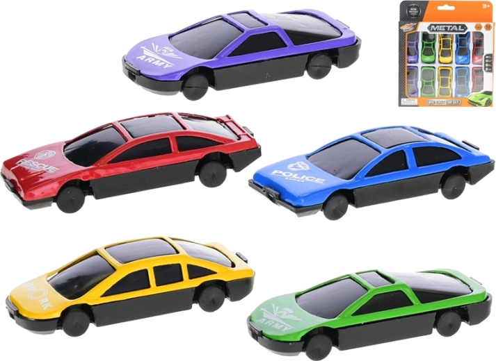 Sada sportovních autíček 1:64, 10 ks