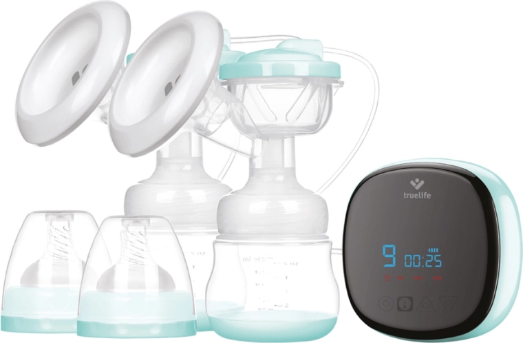 Elektrická dvojitá odsávačka mateřského mléka TrueLife Nutrio BP