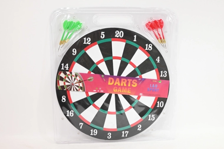 Ostré šipky (steel tip) 17" pro sisalový terč - 1 kus