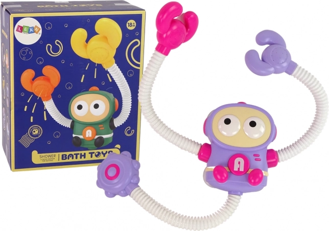 Hračka do koupele kosmonaut krab na baterie