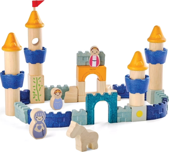 PlanToys stavebnice hrad (40 dílů)