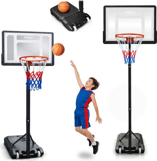 Neo-Sport nastavitelný basketbalový koš pro děti i dospělé
