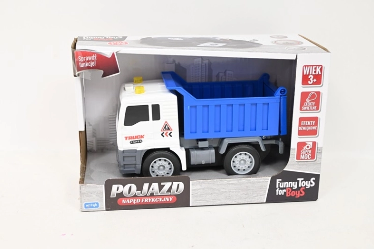 Vyklápěč s třecím pohonem se světly a zvuky