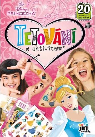 Tetování s aktivitami Princezny