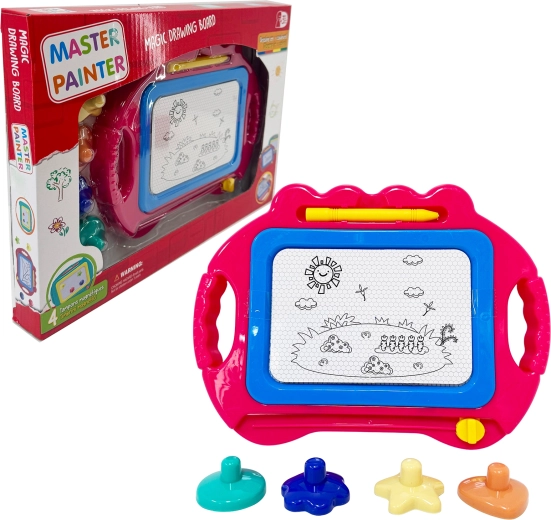 Malá magnetická kreslící tabule s razítky SPARKYS (více variant)