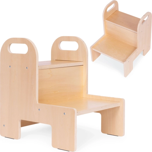 Dětský kuchyňský pomocník z překližky ECOTOYS