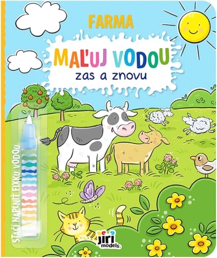 Malování vodou znovu a znovu – Farma