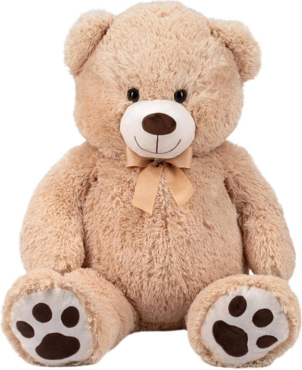 Free2Play plyšový medvěd Fluffy 100 cm hnědý