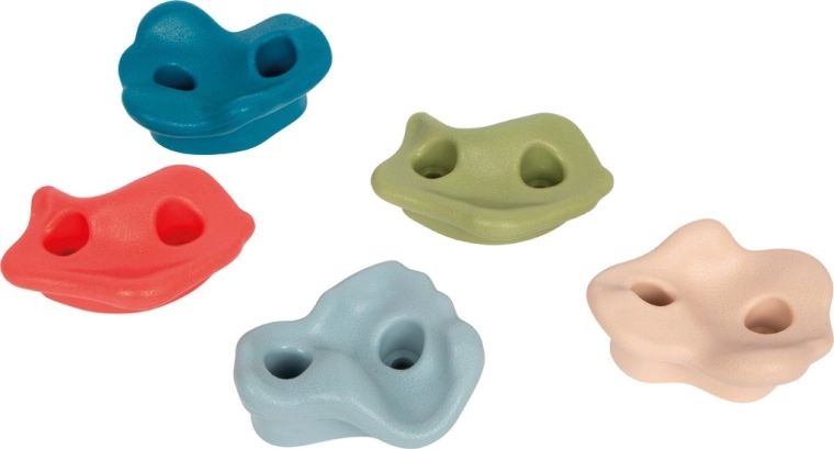 Lezecké chyty SMALL FOOT – sada 5 kusů pro dětské stěny