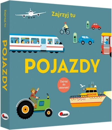Podívej se sem – Vozidla: interaktivní knížka s okénky