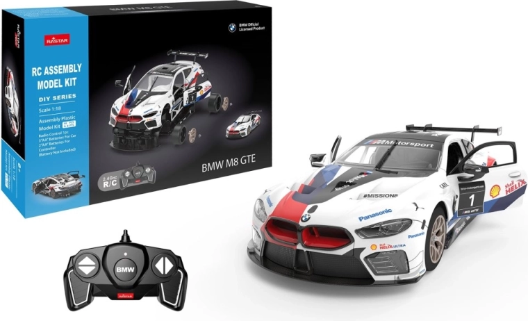 R/C stavebnice BMW M8 GTE v měřítku 1:18