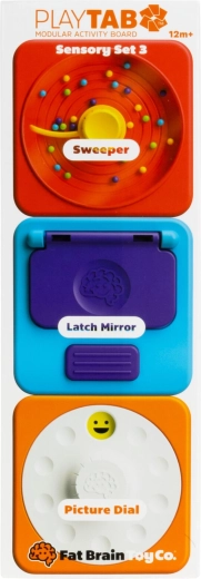 Sada senzorických hraček PlayTab Tile Set 3