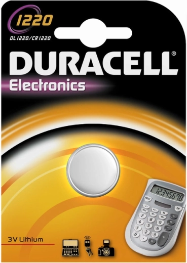 Duracell lithium CR1220 knoflíková baterie 3 V 36 mAh