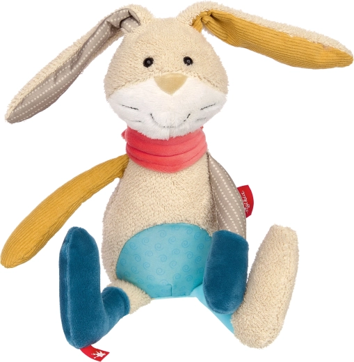 Sigikid patchworkový králíček – první mazlíček 31 cm