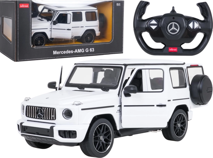 Rastar dálkově ovládané auto Mercedes-AMG G 63 1:14 – Bílá