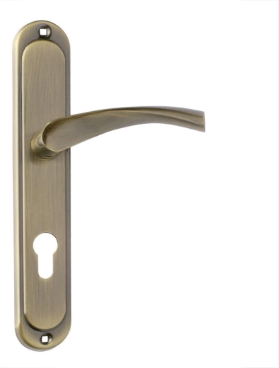 Dveřní kování ATENA s vložkou 72, patina