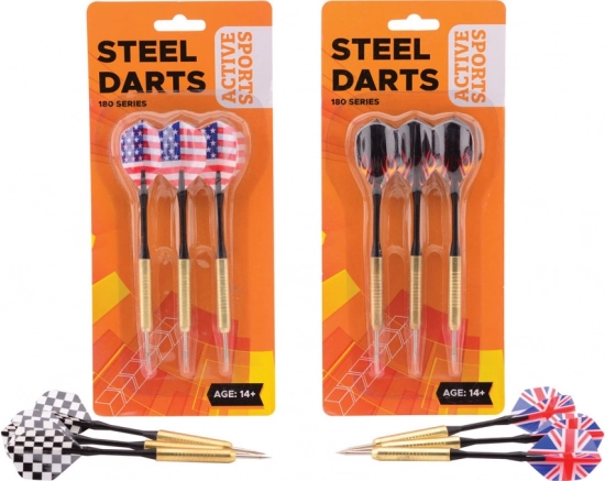 Sports Active šipky s hrotem 15 g (3 ks)