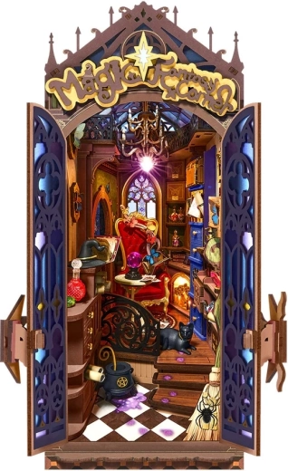 RoboTime 3D skládačka knižní zarážka kouzelný fantasy koutek