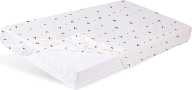 Babymatex napínací jersey prostěradlo do postýlky 60 × 120 cm medvídek - 1 kus