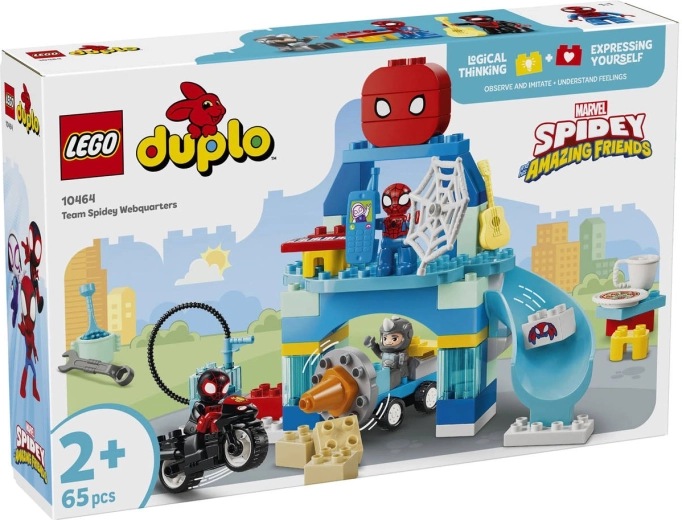 LEGO DUPLO Marvel Úkryt týmu Spidey