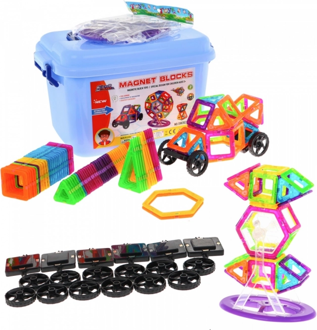 Magnetické stavebnice Giga sada 248 dílků