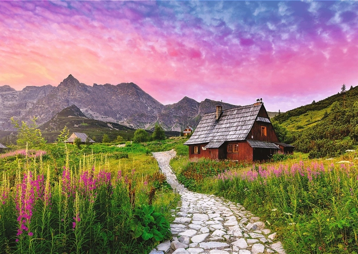 Trefl puzzle Hala Gąsienicowa 500 dílků