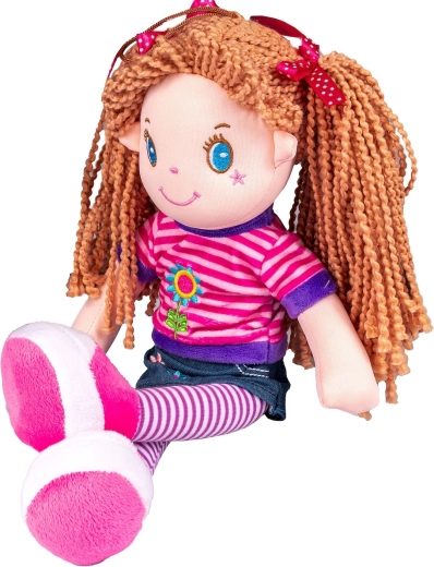 Měkká a hebká panenka pro mazlení