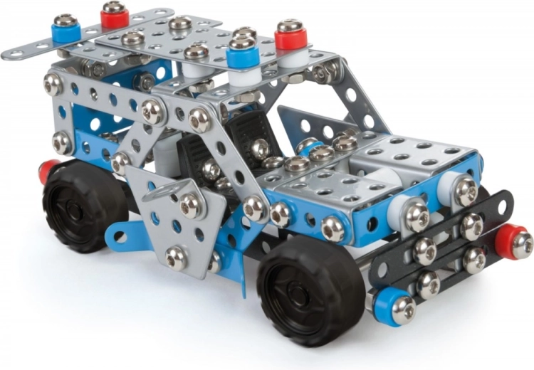 Realistický policejní vůz z 302 dílků