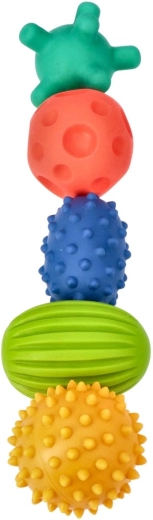 Různé textury pro smyslové objevování