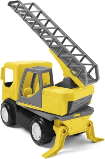 Pohyblivý hasičský žebřík pro akční záchranu