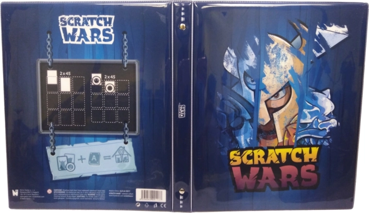 Okénka přizpůsobená kartám Scratch Wars