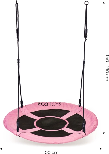 Velký průměr 100 cm pro více zábavy