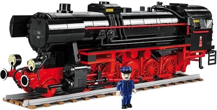 Detailní kabina a figurky strojvedoucích