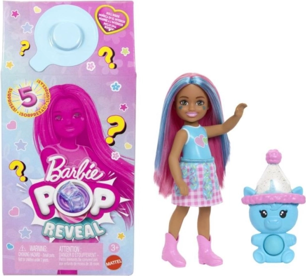 Barbie Pop Reveal Chelsea Překvapení se Změnou Barvy