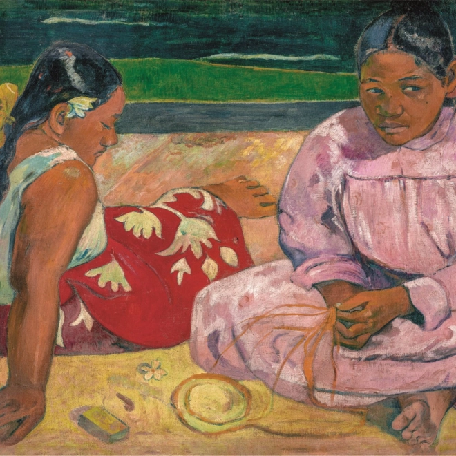 Puzzle 1000 dílků - Muzeální kolekce: Gauguin - Tahitské ženy