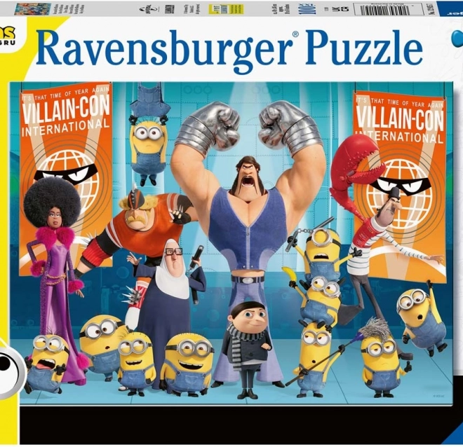 Ravensburger puzzle Mimoni 2: Gruvův povstání 100 dílků
