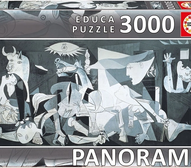 Educa panoramatické puzzle Guernica, Pablo Picasso, 3000 dílků
